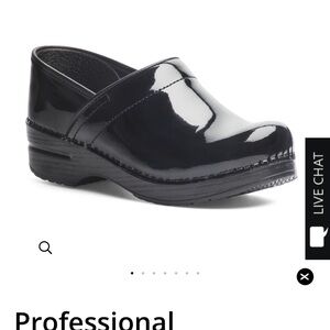Dansko | Professional Black Patent Leather Clogs